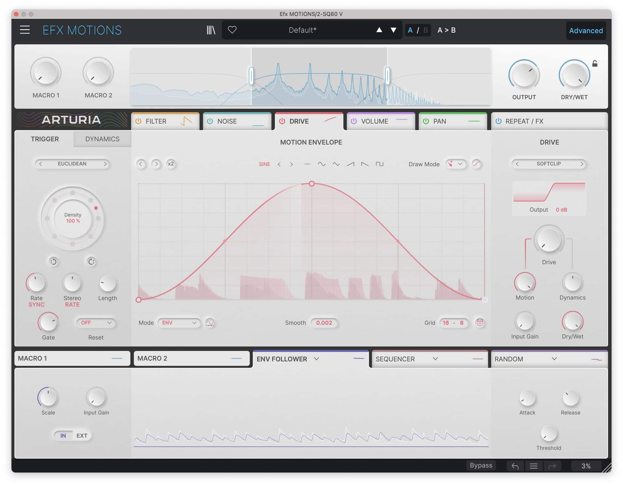 Arturia EFX Motions